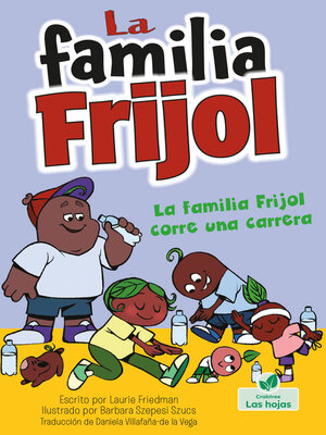 cover image of La familia Frijol corre una carrera